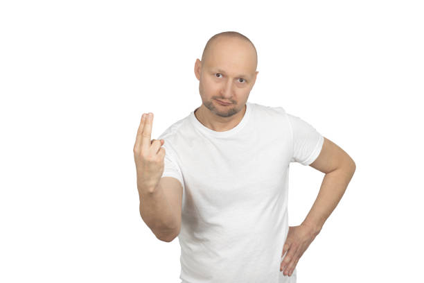 istock Confident man making a gesture with his fingers 2199279208