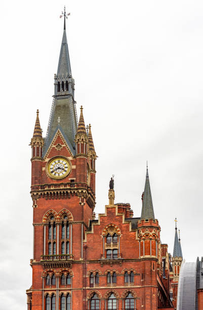 St Pancras railway station in London, UK