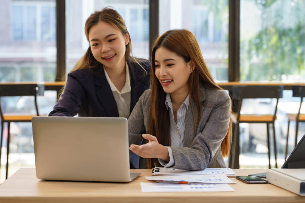 istock Working with business report documents on the office desk requires young business teamwork. Brainstorming Business People Design Planning, Brainstorming Planning Partnership. 2199319428