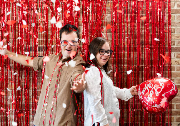 istock A couple, both with Down Syndrome, celebrating love 2199322630