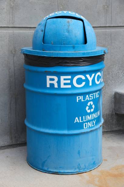 istock Public recyclables bin in Arizona 2199332560