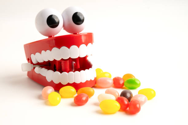 istock Sweet food and candy It cause tooth decay and root inflammation. 2199332574