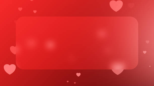 4k Seamless Red Loop Heart Shape, Full Rotation isolated on the Green Screen Background. Social media Heart. Valentines day and Love Concept. 4K stock photo