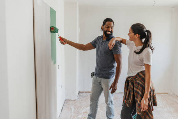 istock Joyful Home Renovation with Friends and Paint 2199344286
