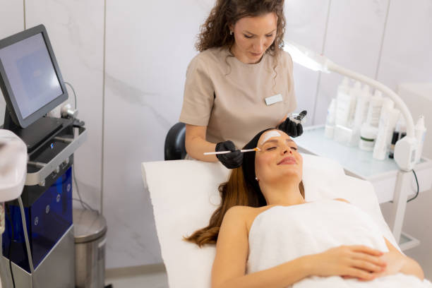 istock Relaxation and rejuvenation in a serene spa setting with expert treatment and soothing ambiance 2199356536