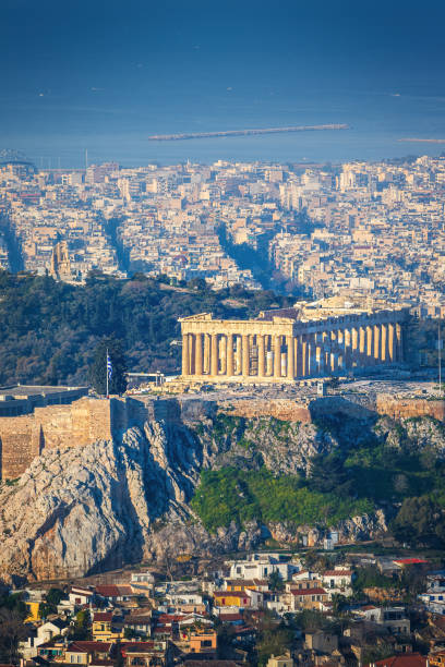 istock The Parthenon is a former temple on the Athenian Acropolis 2199360144