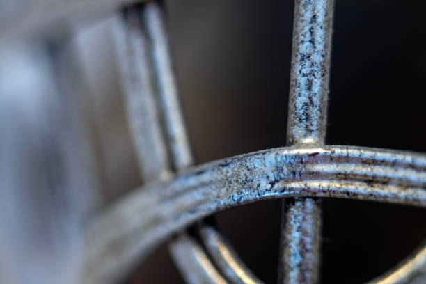 chain link fence, close up. abstract background.