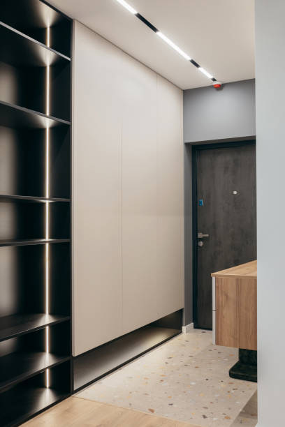 istock Entrance door in apartment in modern interior 2199364298
