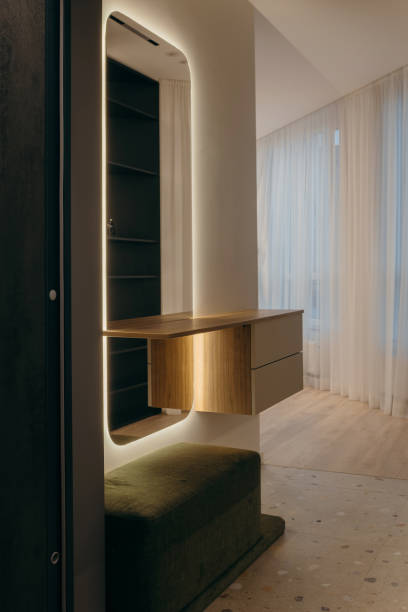 istock Entrance door in apartment in modern interior 2199364377