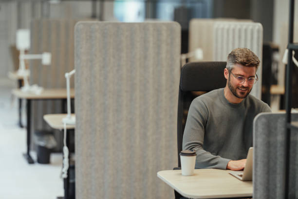 istock Modern Businessman Working in Contemporary Office Space 2199368370
