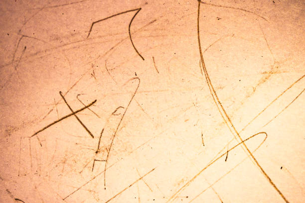 istock An Abstract Representation of Textures Featuring Scratches and Lines on a Surface 2199370322