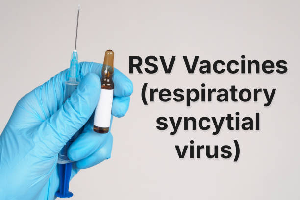 istock RSV Vaccines (respiratory syncytial virus) text meaning of vaccination topic 2199381348