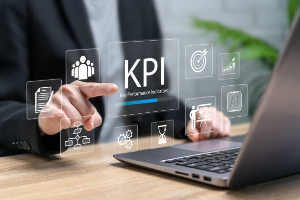 istock KPI Key Performance Indicators concept, Businesswomen analyze key performance indicators, Business management growth, Metrics connected to the database, Finance, Sales, Marketing Target 2199382918