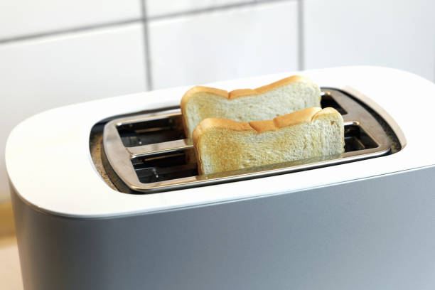 istock Toaster with two pieces of fried bread 2199384970