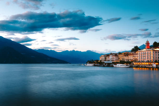 istock Scenic Evening View of Bellagio Waterfront 2199387446