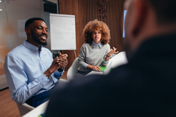 istock Business team discussing during a meeting in the office 2199395275