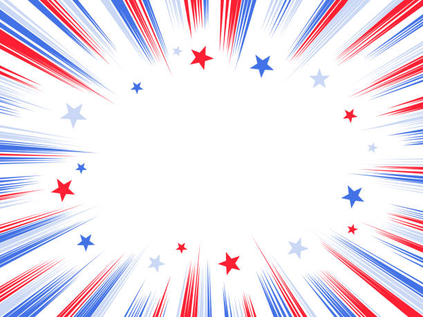 istock USA American Patriotic Election Independence Day Modern Abstract Background 2199398281