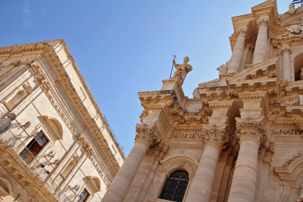 istock Facade of the cathedral of Syracuse 2199400407