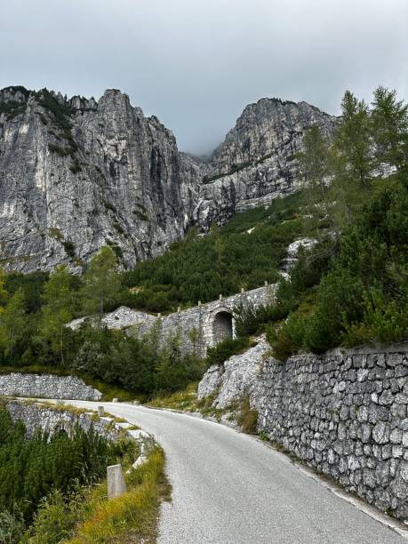 istock Mountain road in Slovenia 2199401295