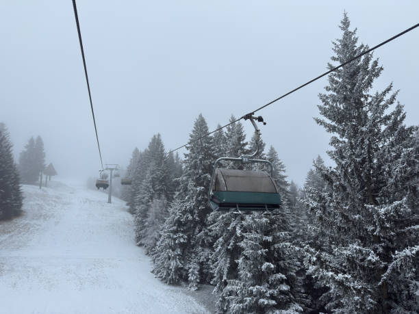 istock Ski Lift Over Snowy Mountain Landscape 2199403294