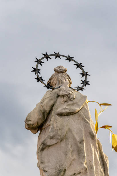 istock Statue of Saint Mary and Saint John Nepomuk 2199404885