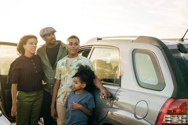 istock Road trip with family and kids 2199409407