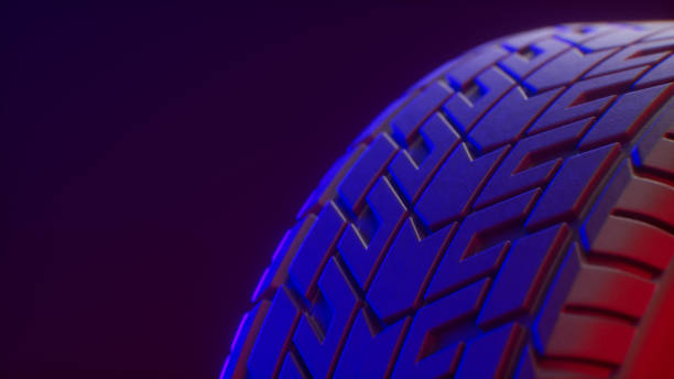 istock Close-up of tire tread 2199413725