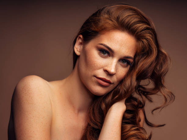 istock Timeless beauty captured in a warm, intimate portrait 2199420422