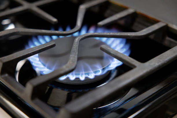 istock Close-Up Gas Stove Ignition 2199425345