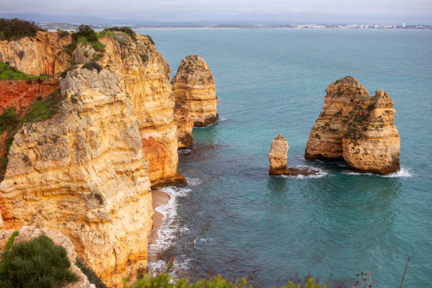 istock Ponta da Piedade cliffs in Lagos, Algarve, Portugal 2199427356