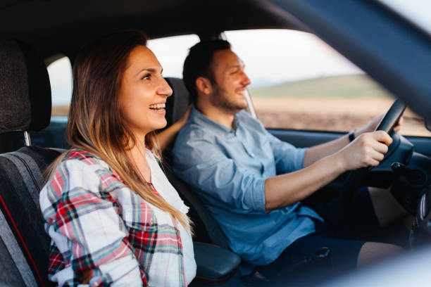 istock Joyful Road Trip: Laughing Together on the Journey 2199437835