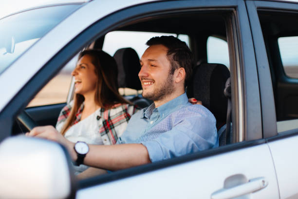 istock Joyful Road Trip: Laughing Together on the Journey 2199437884