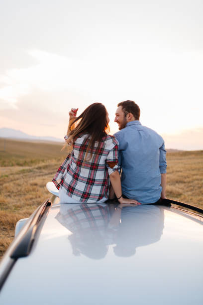 istock Sunset Moments: Love and Freedom on the Open Road 2199440087