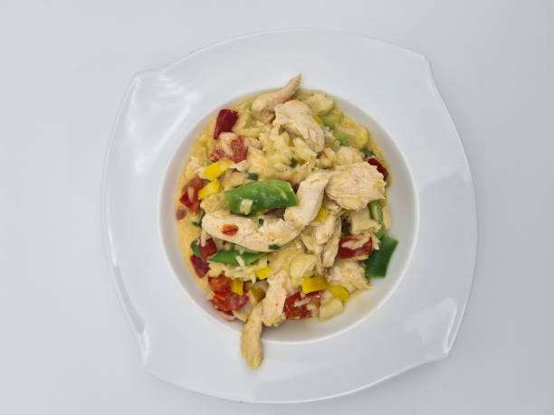 istock Indulge in a Delicious Chicken StirFry that features an array of Colorful Vegetables 2199451763