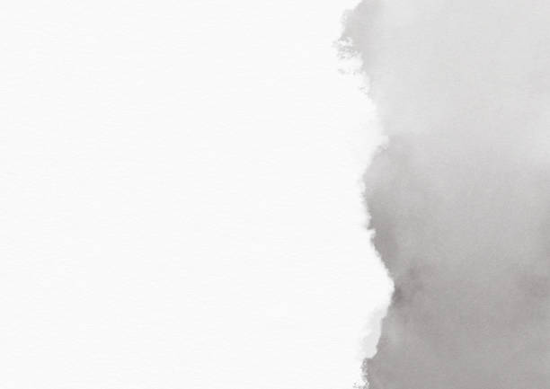 istock Abstract gray and white art piece showcasing soft textures and flowing transitions in a minimalist style 2199456013