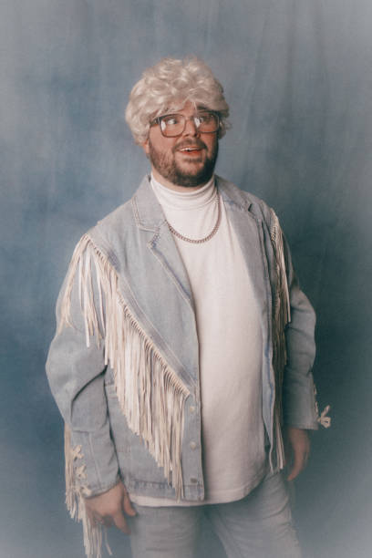 istock Awkward Retro Glamour Shot Man 2199465940