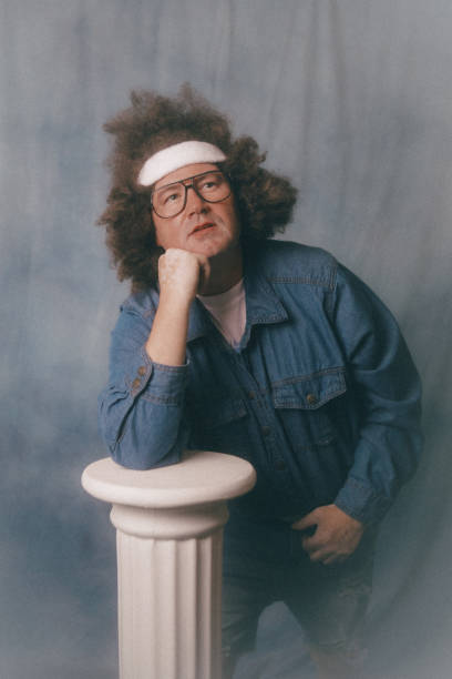 istock Awkward Retro Glamour Shot Man 2199465941