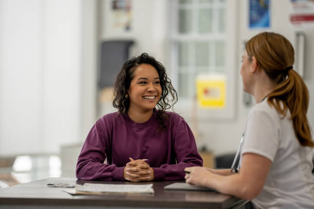 istock Women's Health Appointment 2199471334