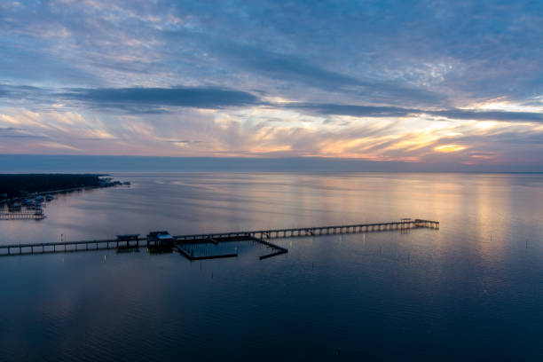 istock Fairhope, Alabama pier at sunset 2199474016