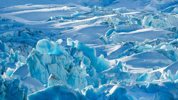 istock Glacier face abstract, South Georgia Island 2199476809