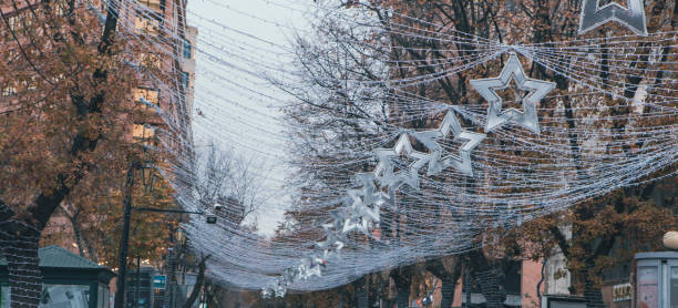 istock Christmas decorations in the city 2199488069