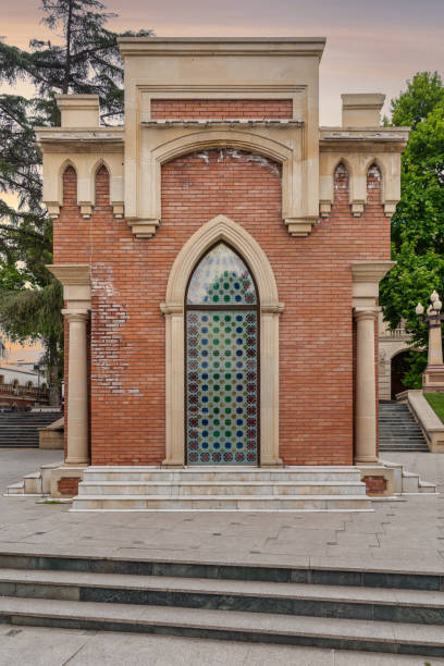 istock Javad Khan Mausoleum surrounded by greenery in Ganja Azerbaijan under a clear sky 2199488495