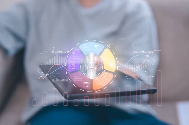 istock Digital transformation technology strategy, IoT, internet of things. transformation of ideas and the adoption of technology in business in the digital age, enhancing global business capabilities. Ai 2199493835