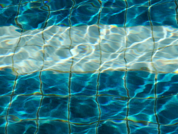 Swimming pool situation during rainy day