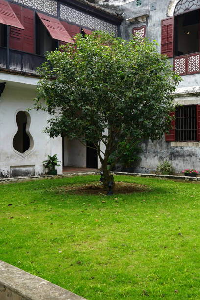 istock Exterior architecture and design of old Macao mansion 2199496376