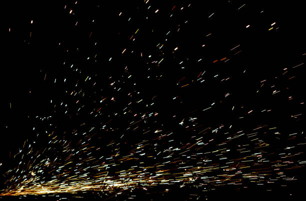 istock A black background with a lot of sparkles 2199527335