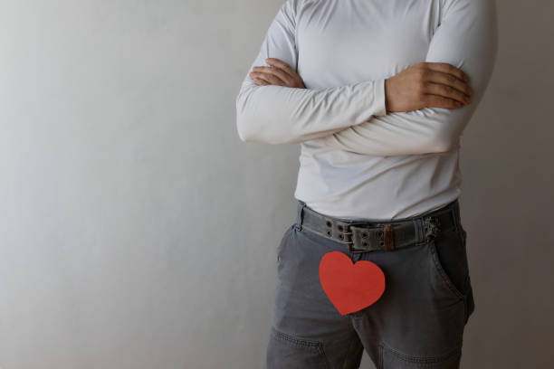 istock Heart placed over intimate area suggests connection between love and sexuality in a modern context 2199533107