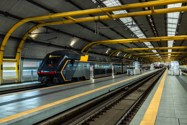 istock Fiumicino Airport Station in Rome 2199539382