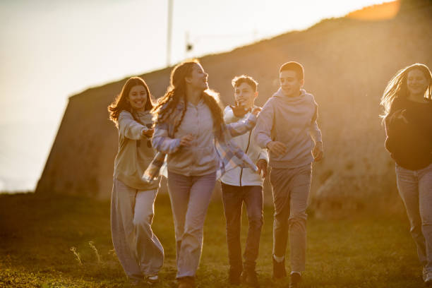 istock Children chasing outdoors 2199548097