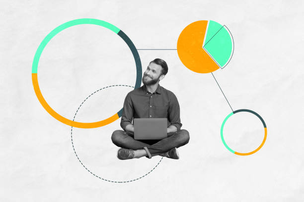 istock 3d sketch poster trend collage image of happy man freelancer type laptop diagram development success career growth statistics 2199561794